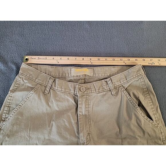 Wrangler Cargo Pants Men’s 30x28 Beige Casual Outdoor Gorpcore Utility - Picture 7 of 11